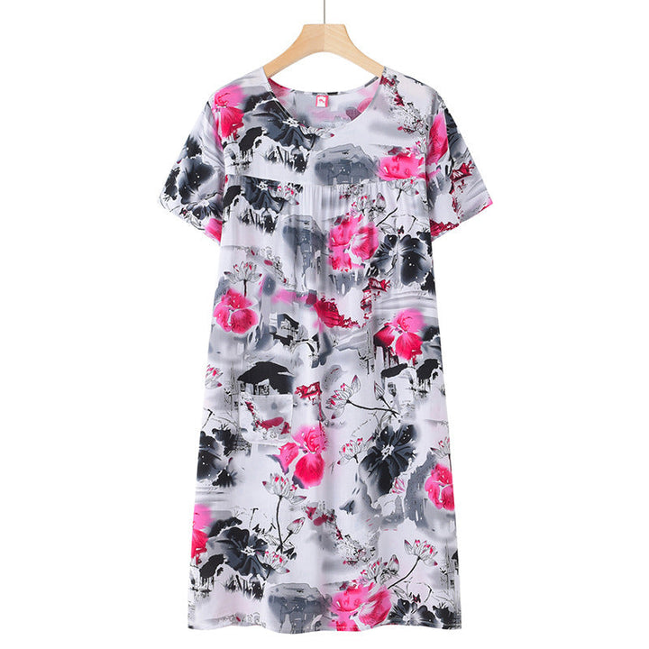 Thessaly – Relaxed Floral Midi Dress