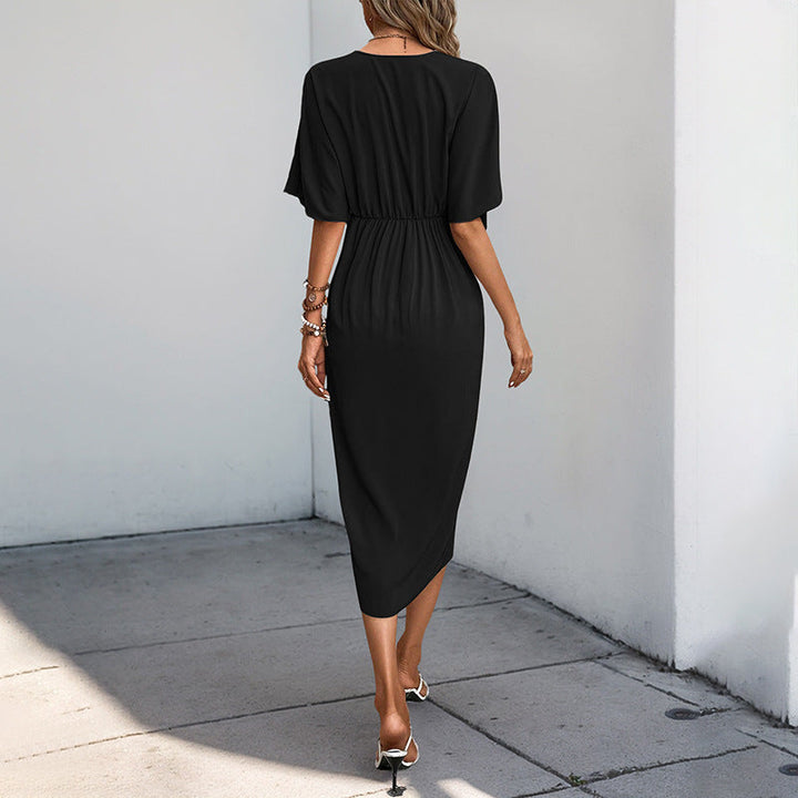 Sedra – Twist Front Midi Dress