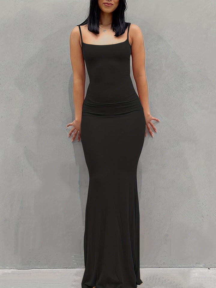 Allie – Sleek Bodycon Maxi Dress